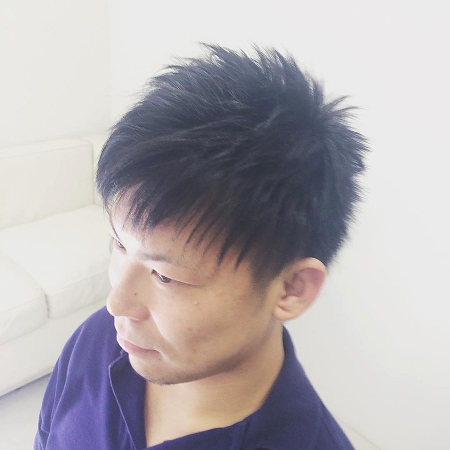 メンズのショートスタイル